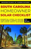 South Carolina Homeowner Solar Checklist: Essential Steps to Secure Your Home's Energy Future and Avoid Costly Mistakes (Solar Energy) (eBook, ePUB)