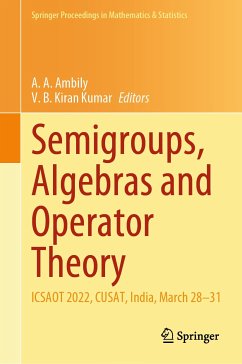 Semigroups, Algebras and Operator Theory (eBook, PDF)