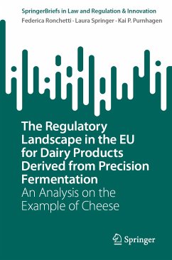 The Regulatory Landscape in the EU for Dairy Products Derived from Precision Fermentation (eBook, PDF) - Ronchetti, Federica; Springer, Laura; Purnhagen, Kai P.