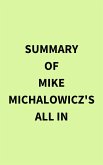 Summary of Mike Michalowicz's All In (eBook, ePUB)