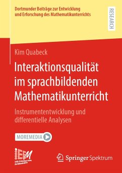 Interaktionsqualität im sprachbildenden Mathematikunterricht (eBook, PDF) - Quabeck, Kim