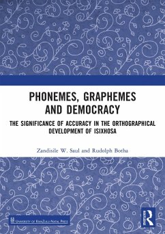 Cover Phonemes, Graphemes and Democracy (eBook, ePUB)
