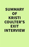 Summary of Kristi Coulter's Exit Interview (eBook, ePUB)