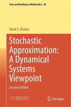 Stochastic Approximation: A Dynamical Systems Viewpoint (eBook, PDF) - Borkar, Vivek S.