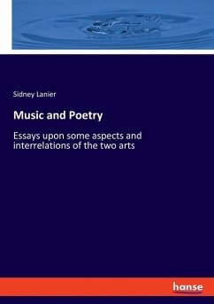 Music and Poetry - Lanier, Sidney