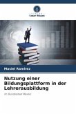 Nutzung einer Bildungsplattform in der Lehrerausbildung