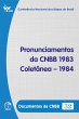 Pronunciamentos da CNBB 1983-1984 -... - Bild 1