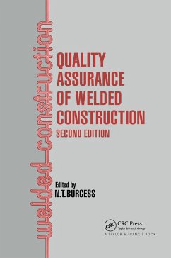 Quality Assurance of Welded Construction