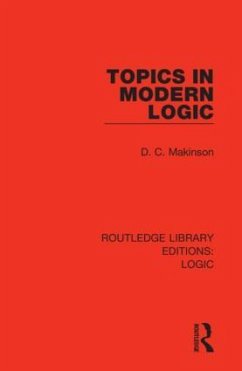 Topics in Modern Logic - Makinson, D C