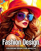 Fashion Design Coloring Book for Adults