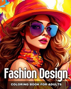 Fashion Design Coloring Book for Adults - Camy, Camelia