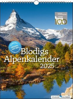 Blodigs Alpenkalender 2025 - Strauß, Andrea