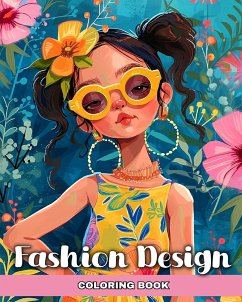 Fashion Design Coloring Book - Camy, Camelia
