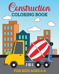 Construction Coloring Book for Kids Ages 4-8 - Harrett, Marc