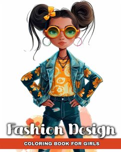 Fashion Design Coloring Book for Girls - Camy, Camelia