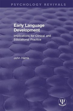 Early Language Development - Harris, John