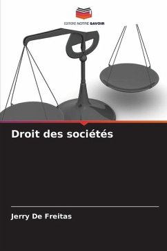 Droit des sociétés - De Freitas, Jerry