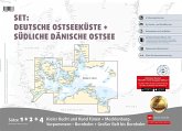 Sportbootkarten Satz 1, 2 und 4 Set: Deutsche Ostseeküste und Südliche Dänische Ostsee (Ausgabe 2024)