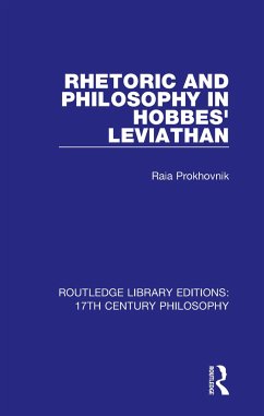 Rhetoric and Philosophy in Hobbes' Leviathan - Prokhovnik, Raia