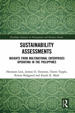 Sustainability Assessments - Lion, Hermann; Donovan, Jerome D; Topple, Cheree