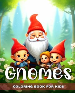 Gnomes Coloring Book for Kids - Camy, Camelia