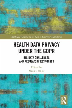 Cover Health Data Privacy under the GDPR