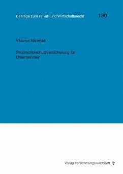 Strafrechtsschutzversicherung für Unternehmen - Manelyak, Viktoriya