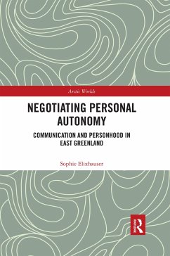 Negotiating Personal Autonomy - Elixhauser, Sophie