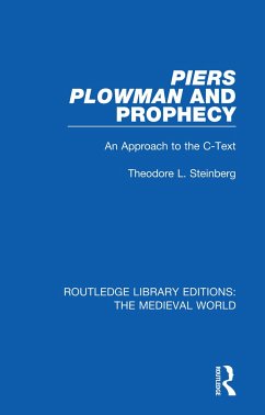 Piers Plowman and Prophecy - Steinberg, Theodore L
