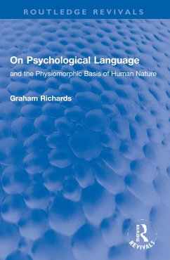 On Psychological Language - Richards, Graham