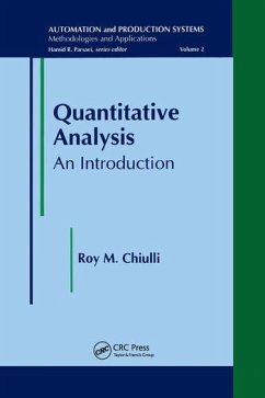 Quantitative Analysis - Chiulli, Roy M
