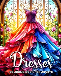 Dresses Coloring Book for Adults - Camy, Camelia