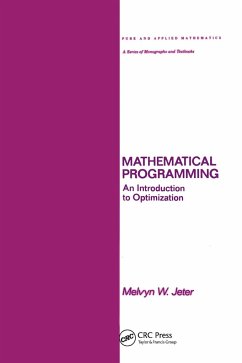 Mathematical Programming - Jeter, Melvyn