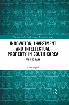 Innovation, Investment and Intellectual Property in South Korea - Taplin, Ruth