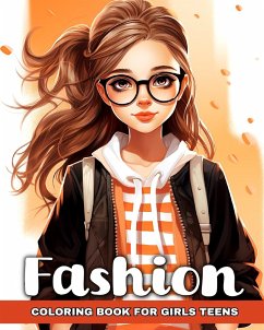 Fashion Coloring Book for Girls Teens - Camy, Camelia