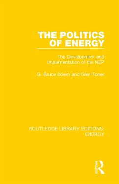 The Politics of Energy - Doern, Bruce; Toner, Glen