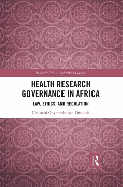 Health Research Governance in Africa - Onyemelukwe-Onuobia, Cheluchi