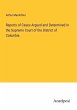 Reports of Cases Argued and Determined... - Bild 1