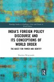 India's Foreign Policy Discourse and Its Conceptions of World Order