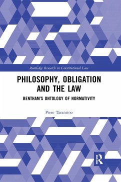 Philosophy, Obligation and the Law - Tarantino, Piero