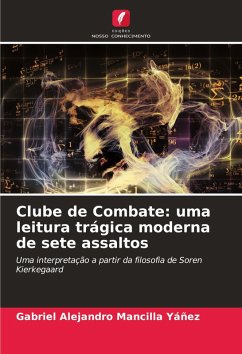 Cover Clube de Combate: uma leitura trágica moderna de sete assaltos
