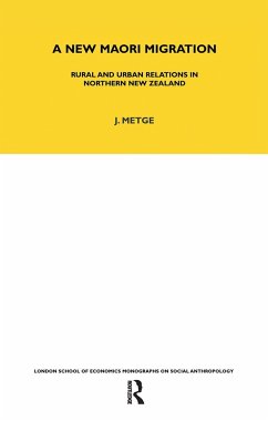 A New Maori Migration - Metge, Joan