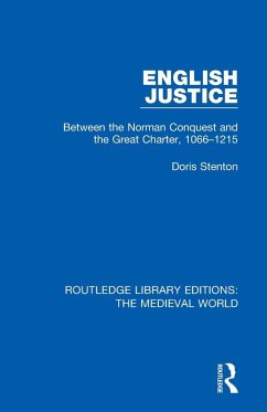 English Justice - Stenton, Doris M