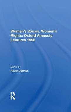 Women's Voices, Women's Rights - Jeffries, Alison