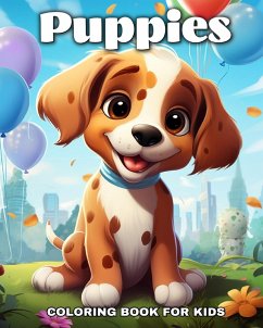 Puppies Coloring Book for Kids - Camy, Camelia