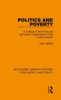 Politics and Poverty - Abbott, John