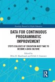 Data for Continuous Programmatic Improvement