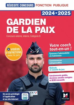 Cover Réussite Concours - Gardien de la paix - 2024-2025- Préparation complète (eBook, ePUB)