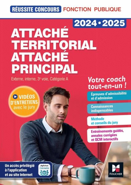 Réussite Concours - Attaché territorial, Attaché principal Cat. A - 2024-2025 - Préparation complète (eBook, ePUB) Réussite Concours - Attaché territorial, Attaché principal Cat. A - 2024-2025 - Préparation complète (eBook, ePUB)