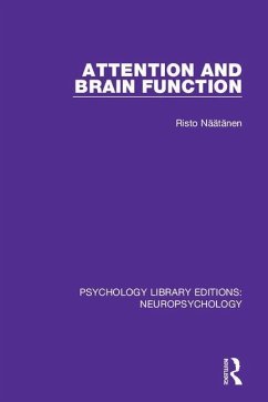 Attention and Brain Function - Näätänen, Risto